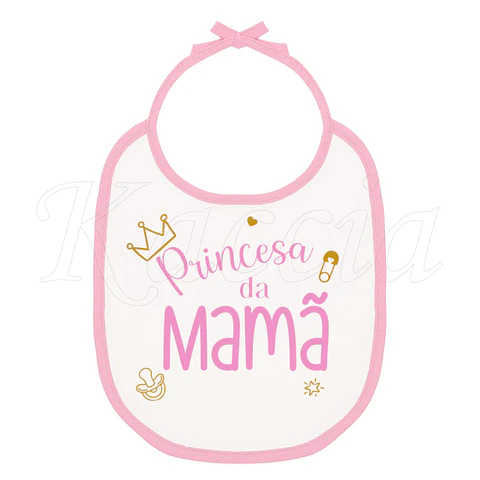 Babete para Bebé Menina Princesa