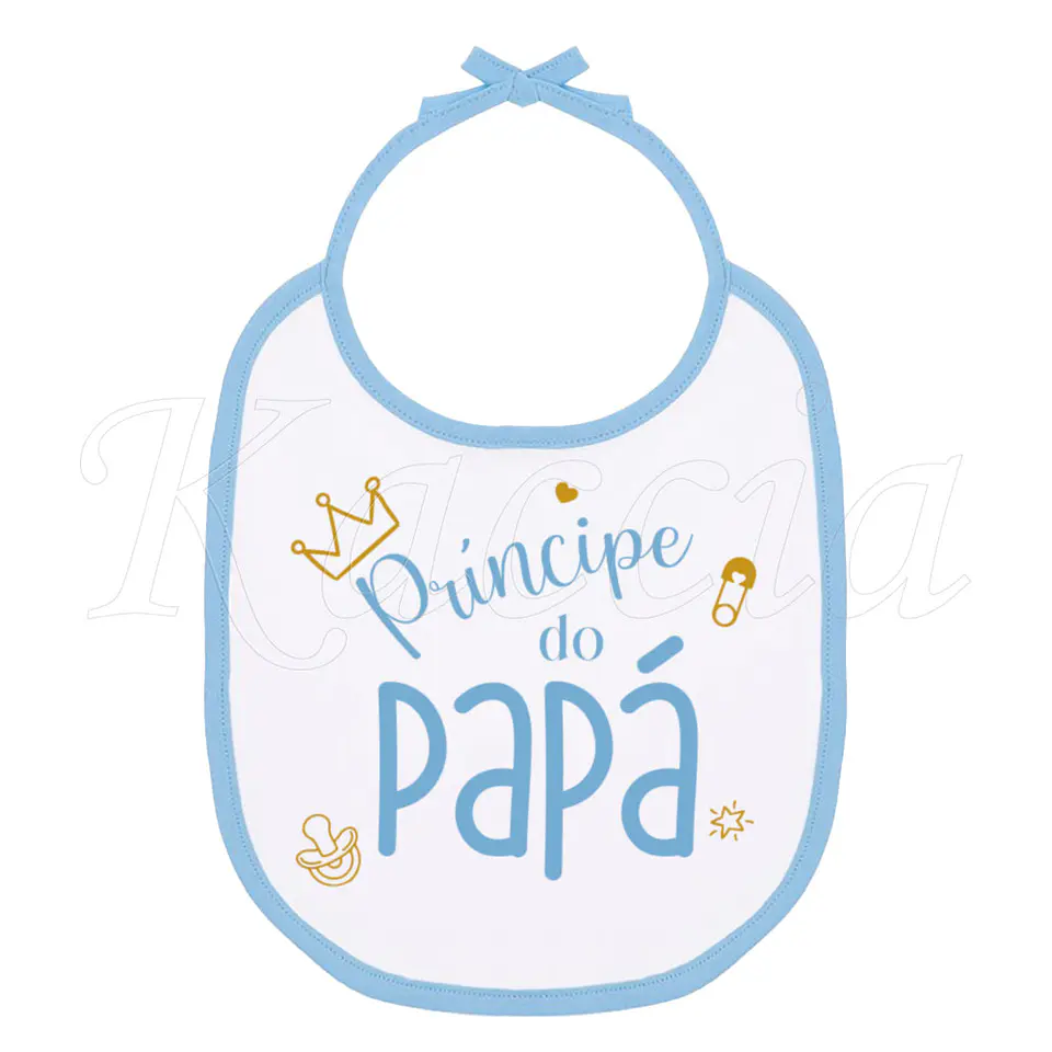 Babete para Bebé Menino Príncipe 3