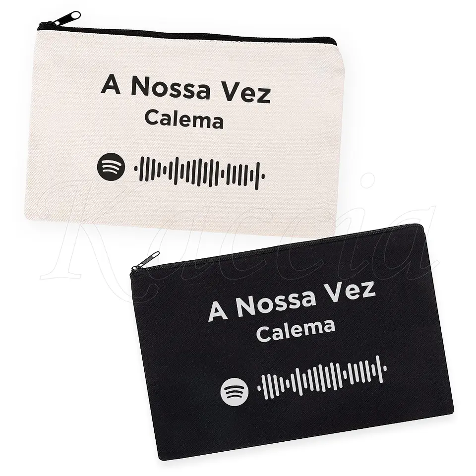 Nécessaire / Estojo Personalizado Spotify Simple 1