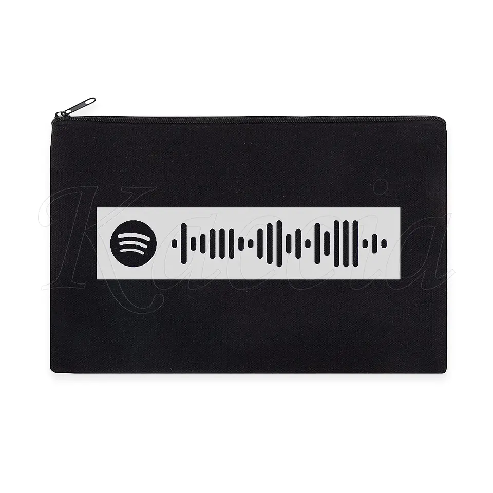 Nécessaire / Estojo Personalizado Spotify Code 3