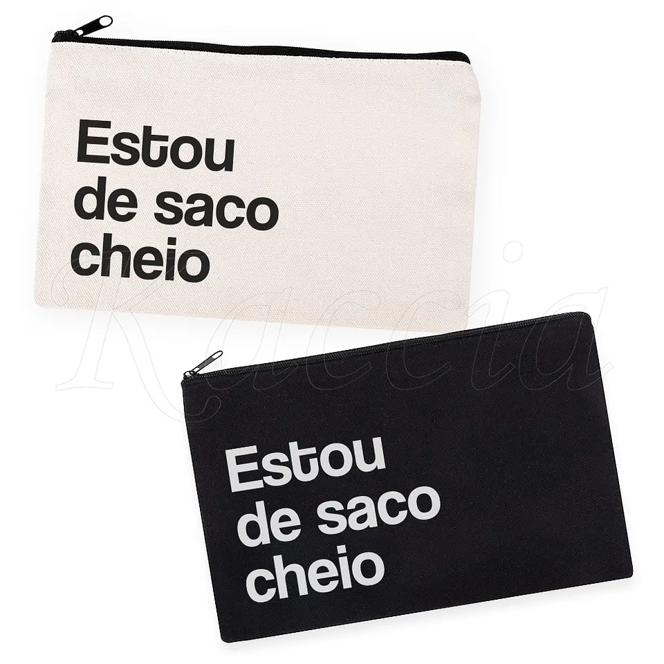 Nécessaire / Estojo Saco Cheio 1