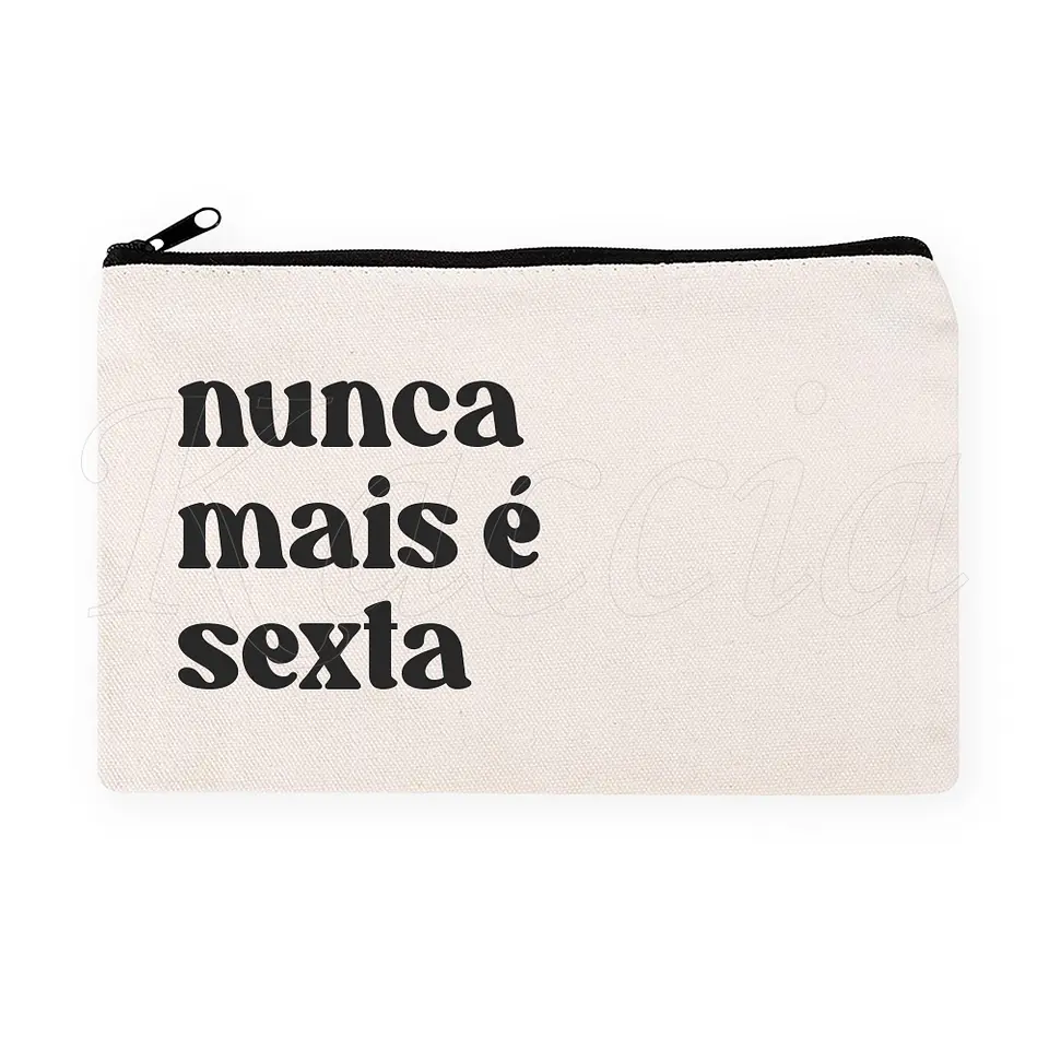 Nécessaire / Estojo Nunca Mais É Sexta 2
