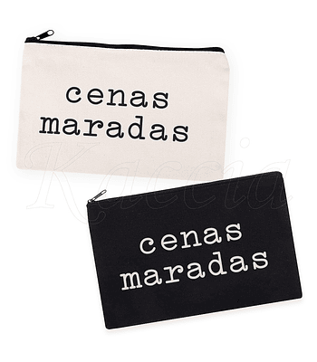 Nécessaire / Estojo Cenas Maradas