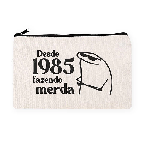Nécessaire / Estojo Personalizado Fazendo M*rda Flork