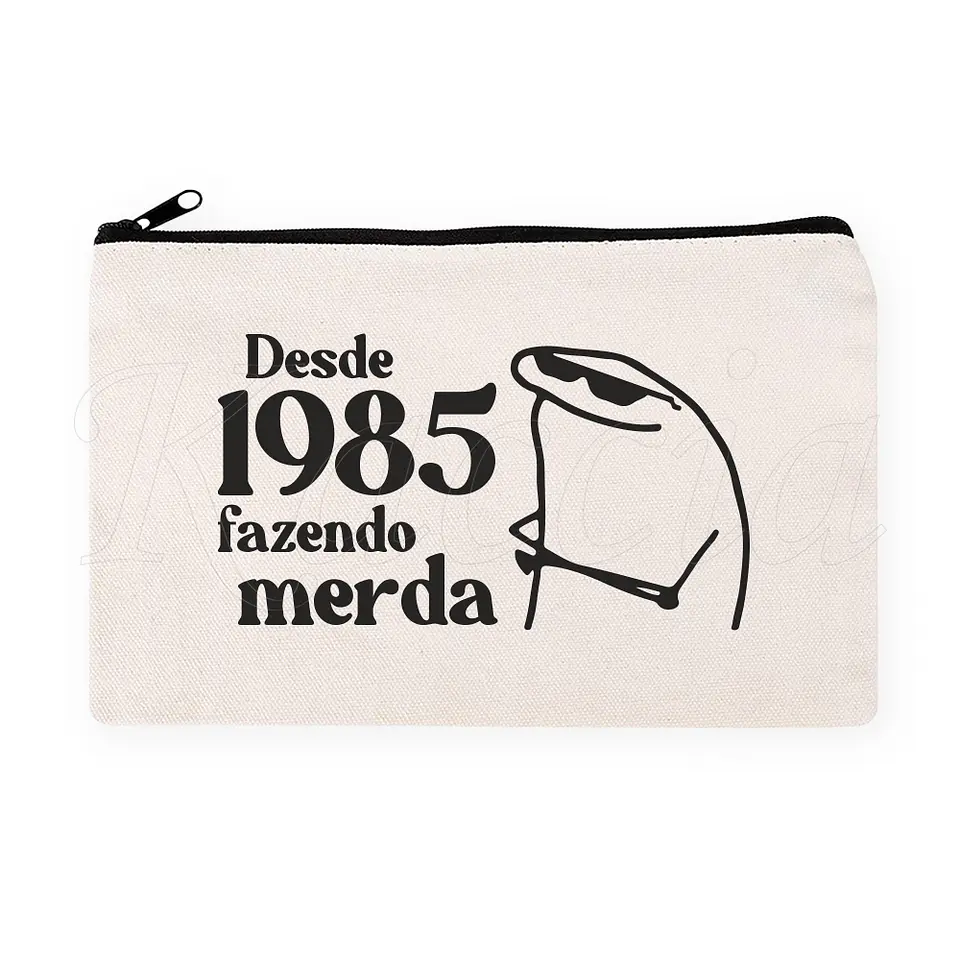 Nécessaire / Estojo Personalizado Fazendo M*rda Flork 2