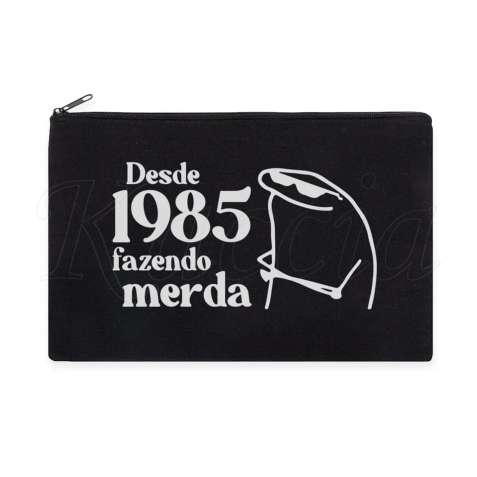 Nécessaire / Estojo Personalizado Fazendo M*rda Flork 3