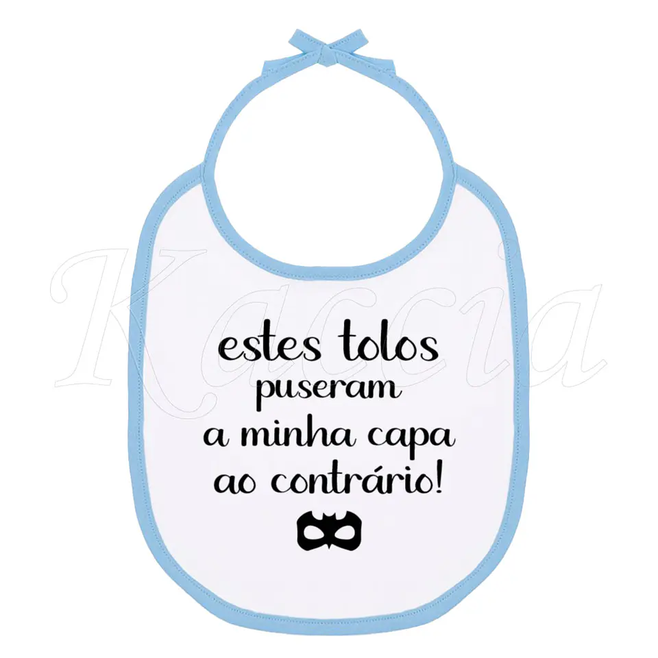 Babete para Bebé Capa ao Contrário 3
