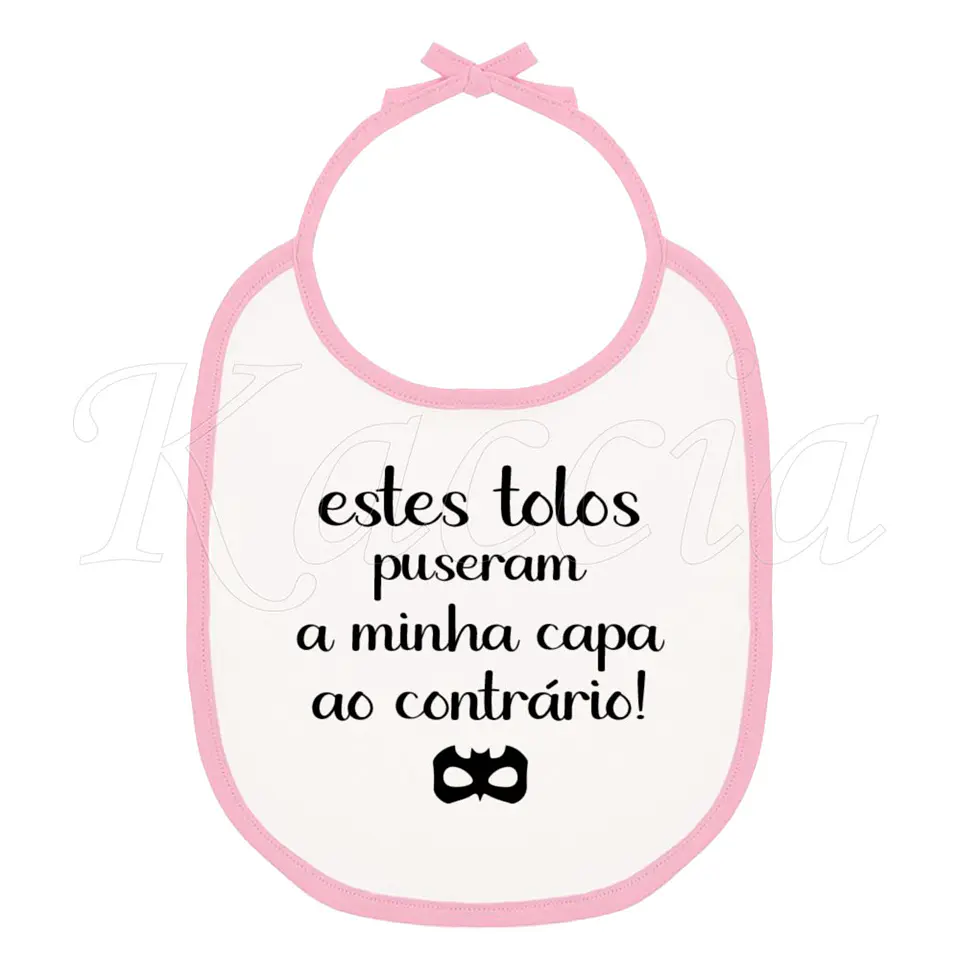 Babete para Bebé Capa ao Contrário 4