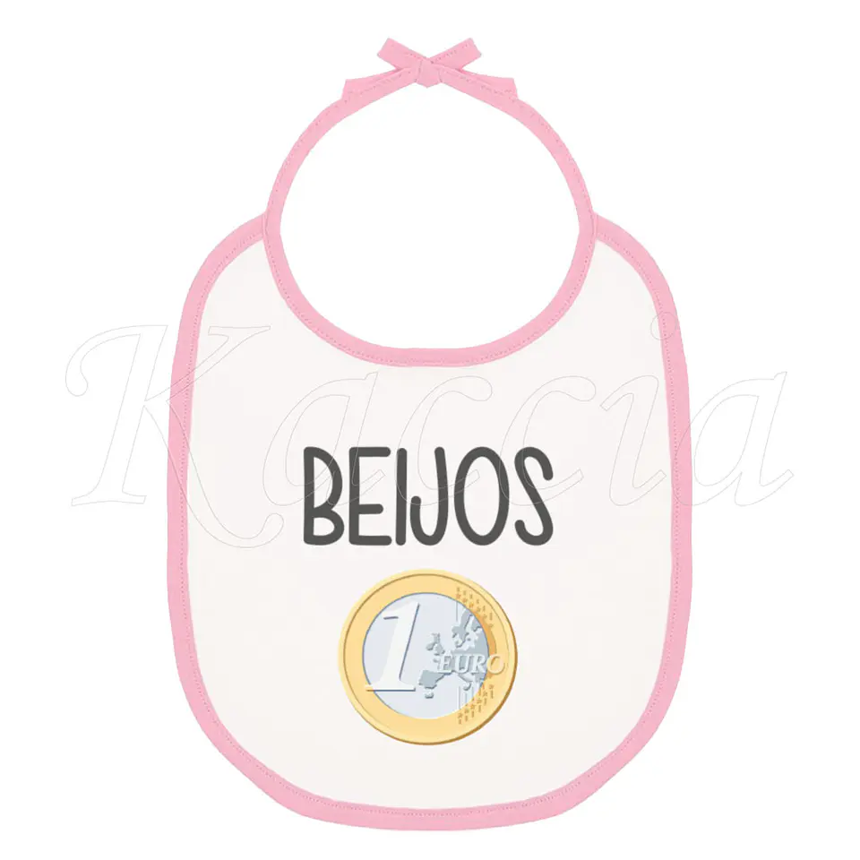 Babete para Bebé Beijos 1€ 3