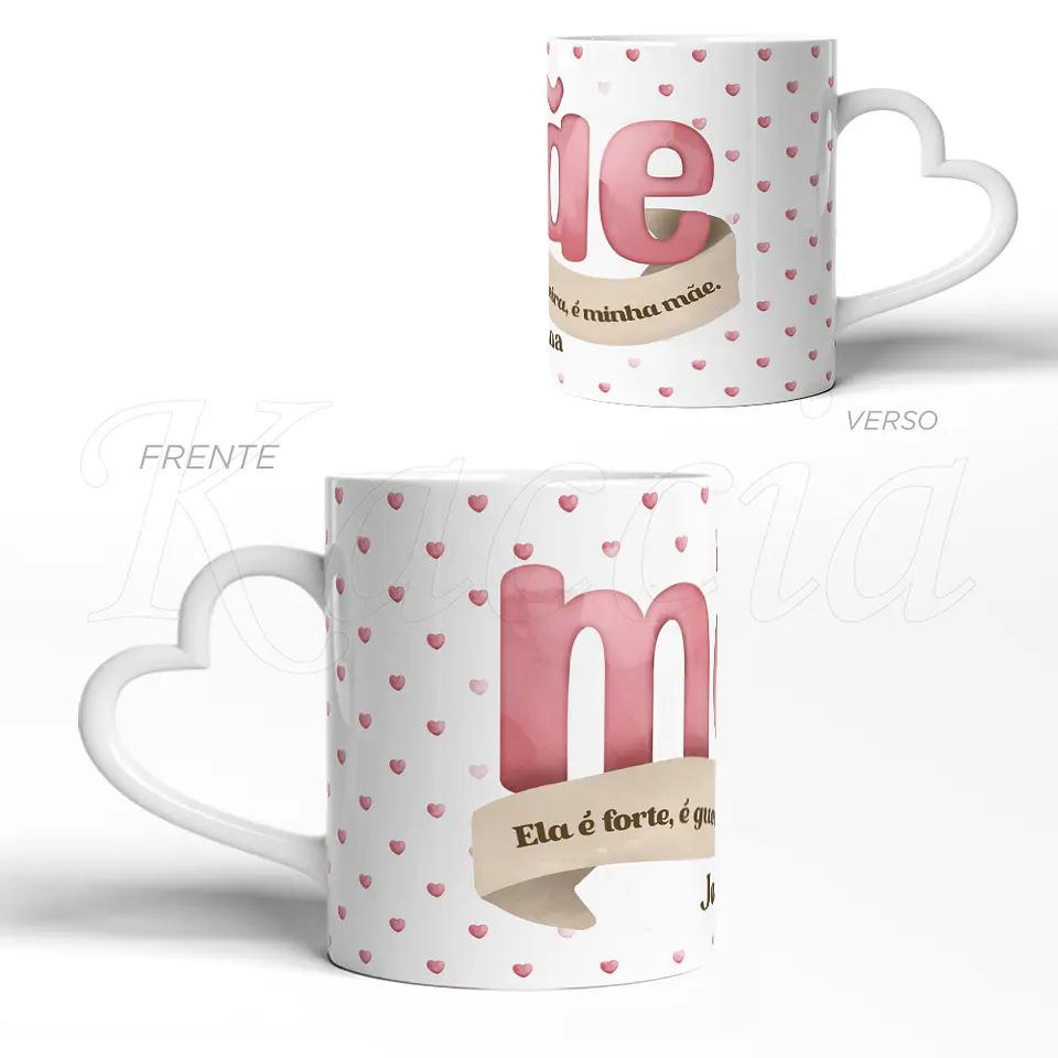 Caneca Personalizada Mãe Guerreira 3