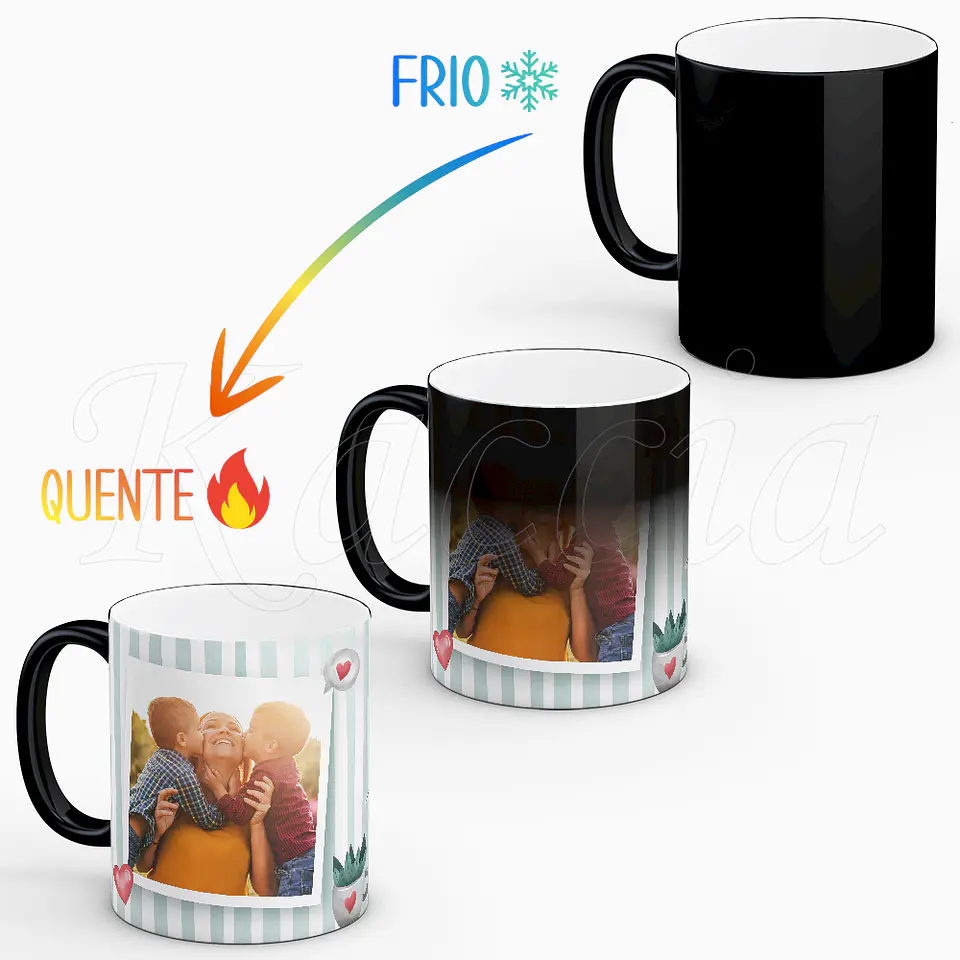 Caneca Personalizada Colo de Mãe com Foto 2