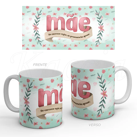 Caneca Mãe é Amor