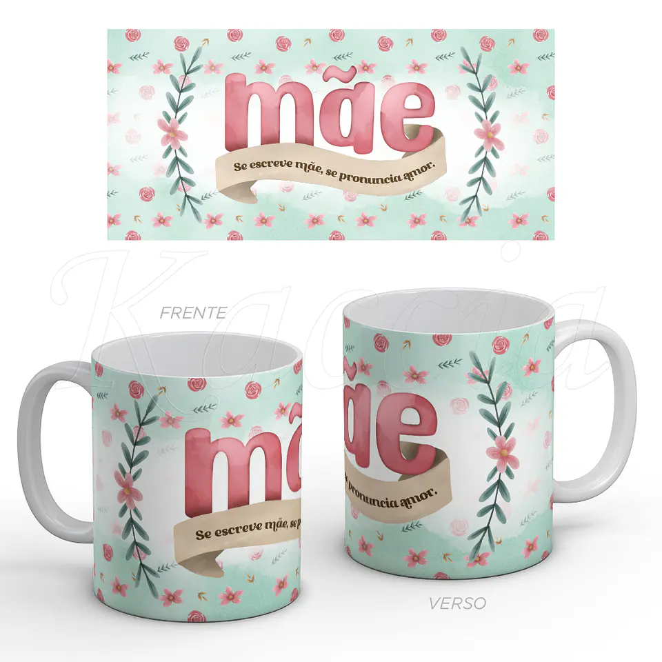 Caneca Mãe é Amor 1