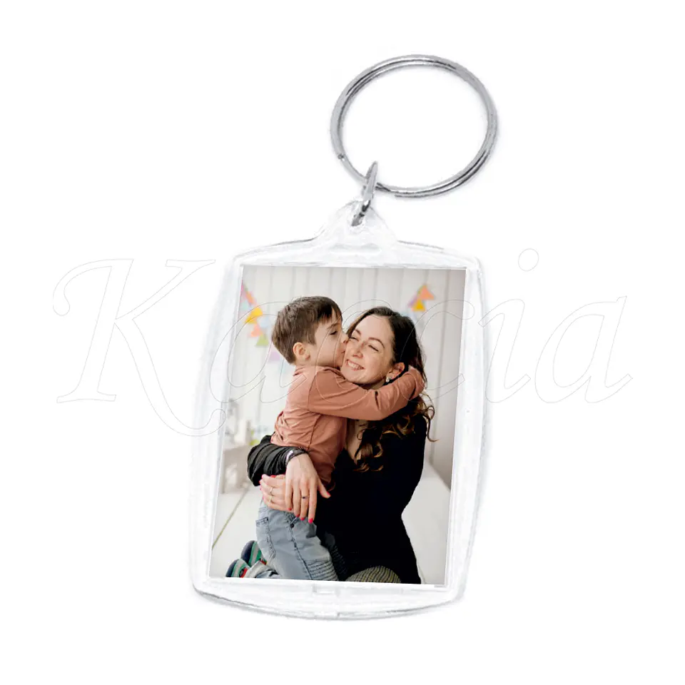Porta-chaves Personalizado Acrílico Amor de Mãe com Foto 3