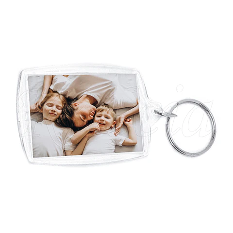 Porta-chaves Personalizado Acrílico Mãe Rainha com Foto