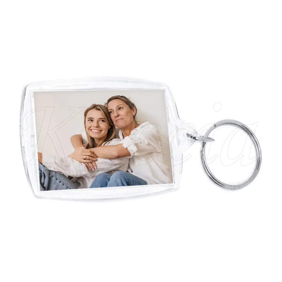 Porta-chaves Personalizado Acrílico Amor Mãe com Foto 2