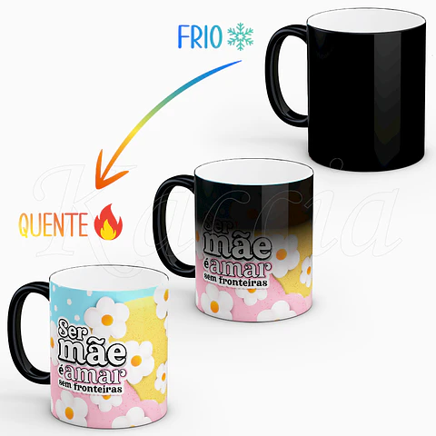 Caneca Mãe Amor e Dedicação