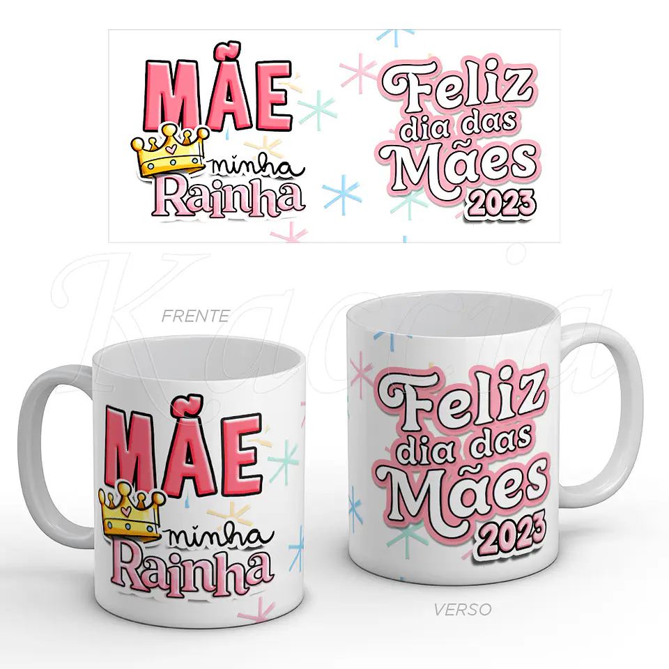Caneca Mãe Minha Rainha 1