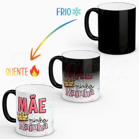 Caneca Mãe Minha Rainha