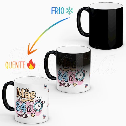 Caneca Mãe 24h por Dia
