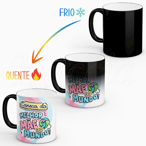 Caneca Melhor Mãe do Mundo!