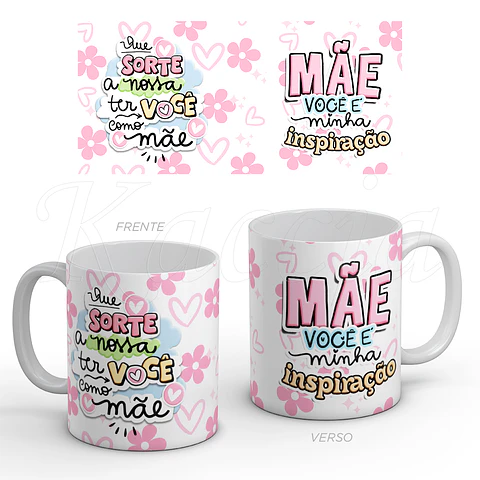 Caneca Mãe és minha Inspiração