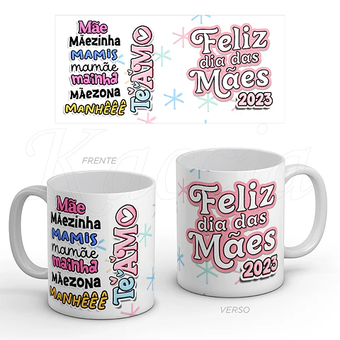 Caneca Feliz Dia Das Mães