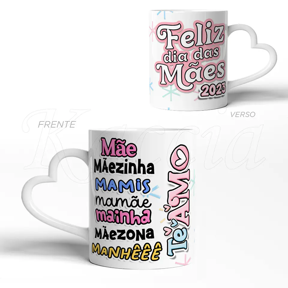 Caneca Feliz Dia Das Mães 3