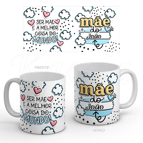 Caneca Personalizada Mãe Melhor Coisa do Mundo