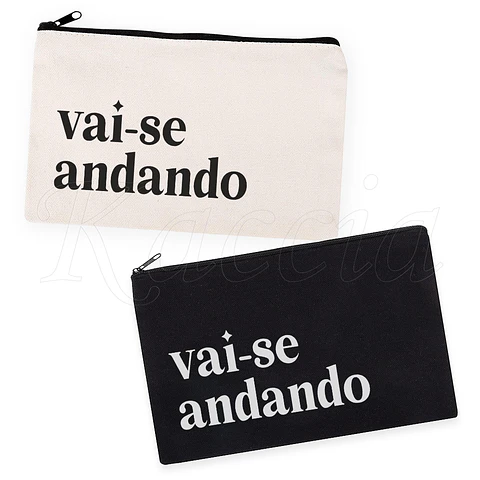 Nécessaire / Estojo Vai-se Andando