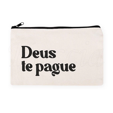 Nécessaire / Estojo Deus te Pague