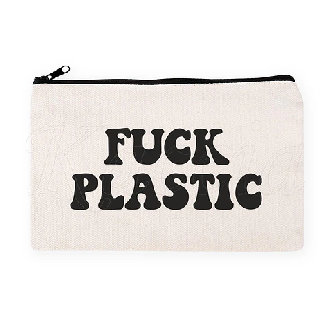 Nécessaire / Estojo Fuck Plastic