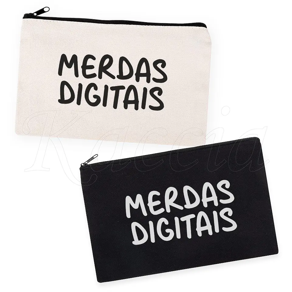 Nécessaire / Estojo Merdas Digitais 1