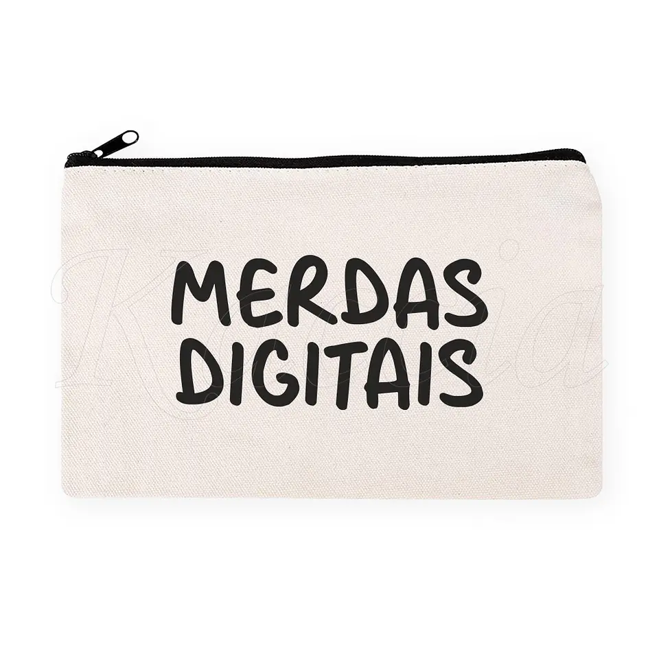 Nécessaire / Estojo Merdas Digitais 2