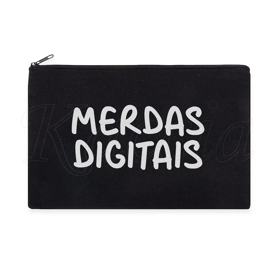 Nécessaire / Estojo Merdas Digitais 3