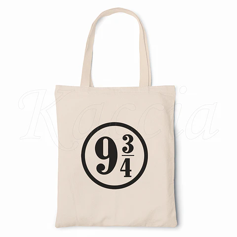 Saco Tote Bag Harry Potter 9 3/4
