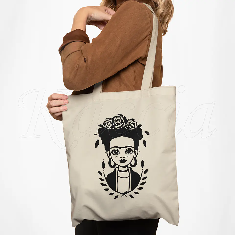 Saco Tote Bag Frida Kahlo 2