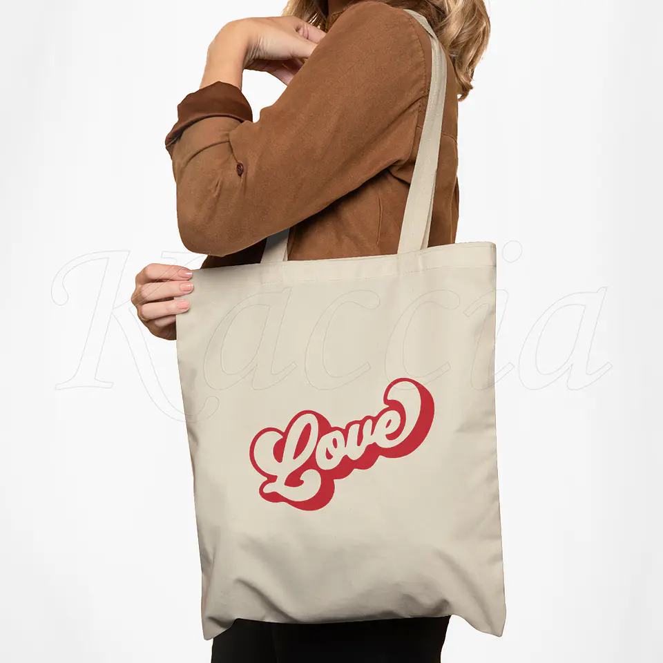 Saco Tote Bag Love 4