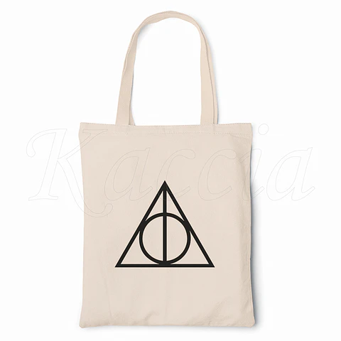Saco Tote Bag Relíquias da Morte