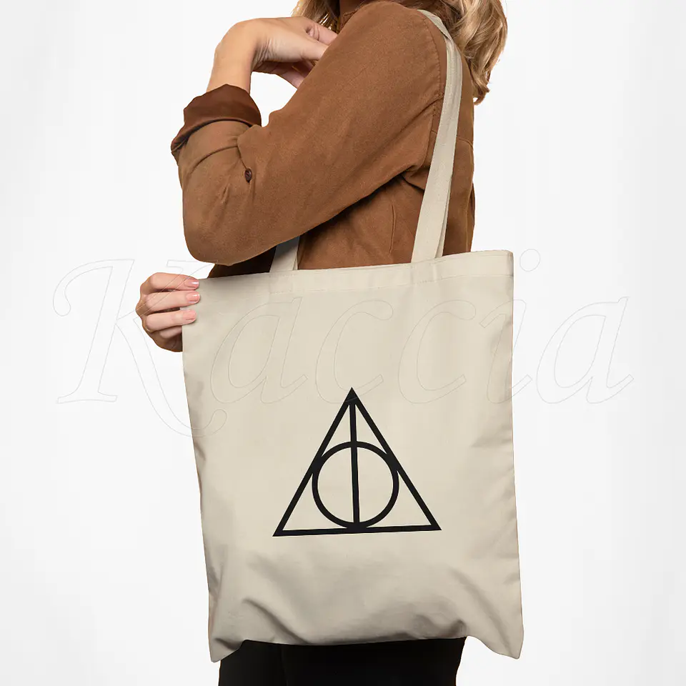 Saco Tote Bag Relíquias da Morte 4