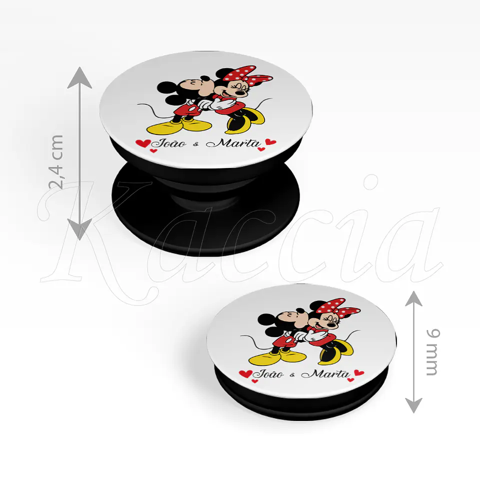 Pop Socket Personalizado Mickey & Minnie 3