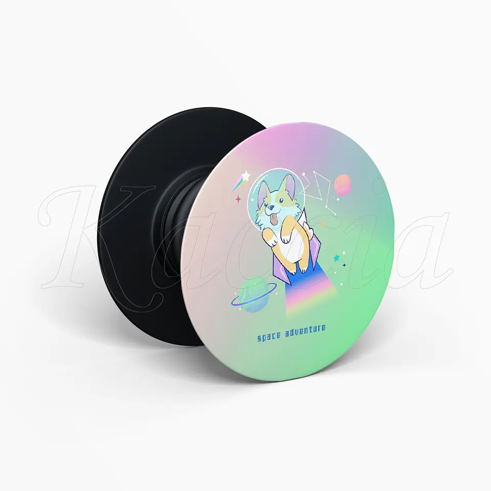 Pop Socket Space Adventure Dog 2