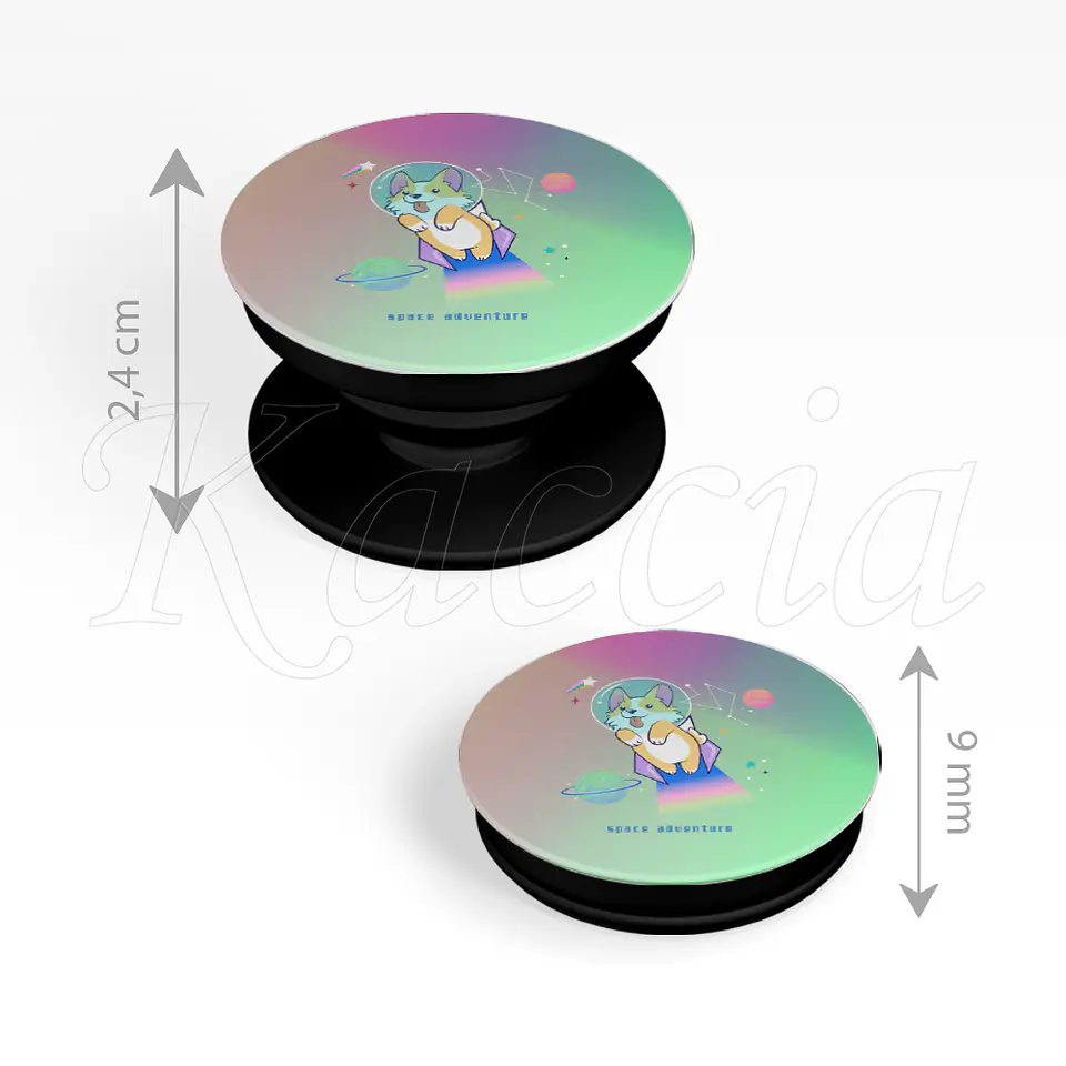 Pop Socket Space Adventure Dog 3