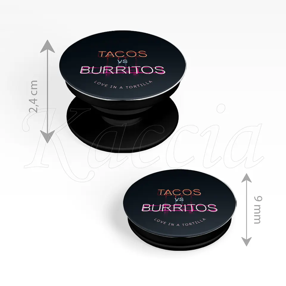 Pop Socket Tacos vs Burritos 3