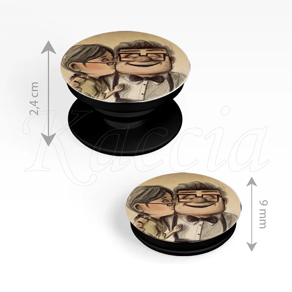 Pop Socket Carl e Ellie Up 3