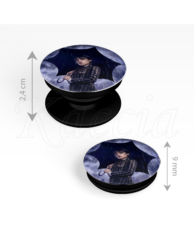 Pop Socket Wandinha Wednesday Addams