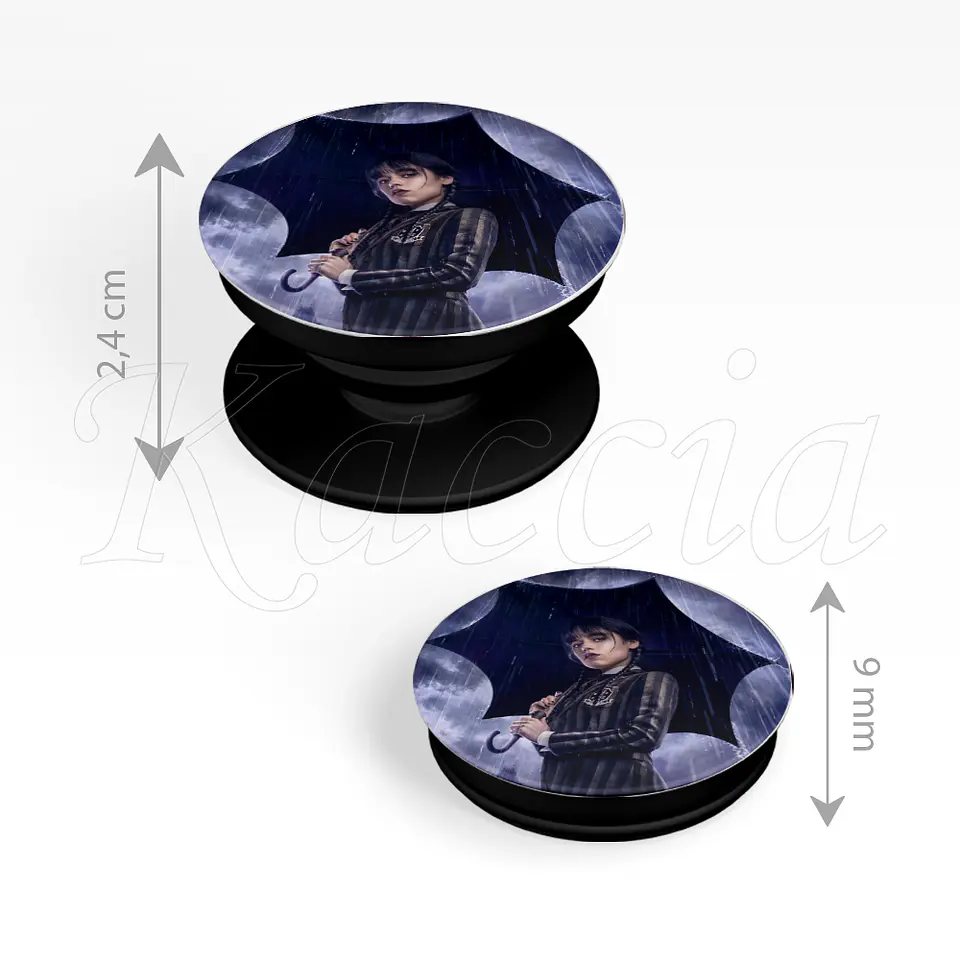 Pop Socket Wandinha Wednesday Addams 3