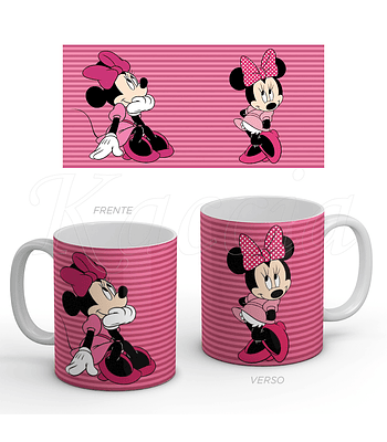 Caneca Minnie Mouse Pink