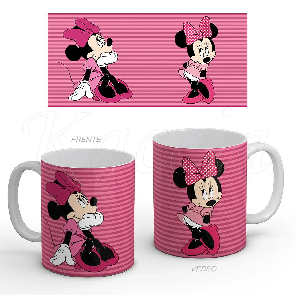 Caneca Minnie Mouse Pink 1
