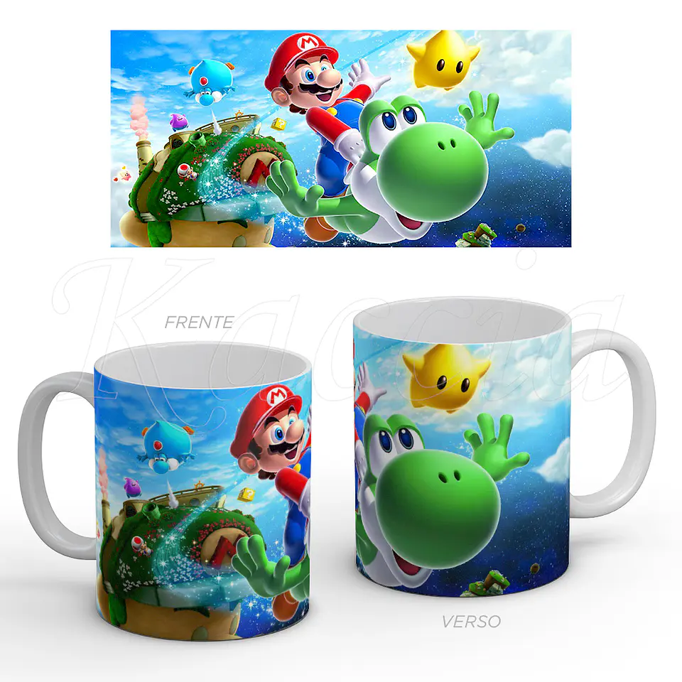 Caneca Super Mario Yoshi 1